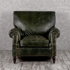 Кресло кожаное Лофт Аристократ (ширина 1070 мм) в Якутске - yakutsk.katalogmebeli.com | фото 9