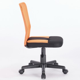 Кресло компактное BRABIX Smart MG-313 (черный, оранжевый) в Якутске - yakutsk.katalogmebeli.com | фото 2