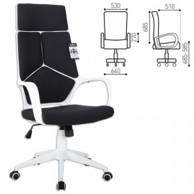 Кресло офисное BRABIX Prime EX-515 (черная ткань) в Якутске - yakutsk.katalogmebeli.com | фото