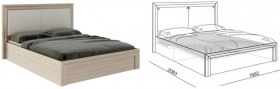 Кровать 1,6 Глэдис (М32) с подъемным механизмом Распродажа в Якутске - yakutsk.katalogmebeli.com | фото 2