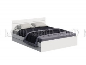 Кровать Нэнси New 1,4м (Белый/белый глянец) в Якутске - yakutsk.katalogmebeli.com | фото